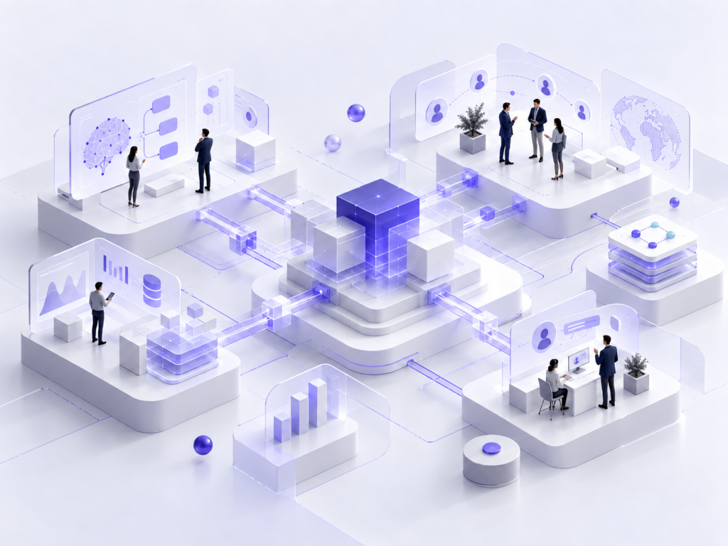 AI-enabled workflows and specialist support for B2B teams